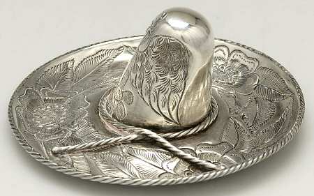 Sterling Hollowware Miniature Sombrero