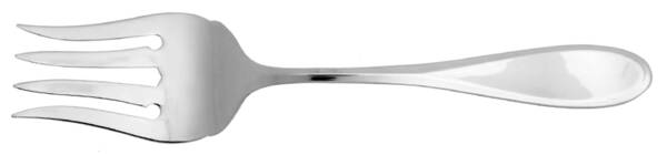 Bravo (Stainless) Cold Meat Fork Large, Stainless Tines HC