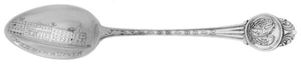 States & Cities Souvenir Spoons(Sterling) Mississippi Demitasse Spoon