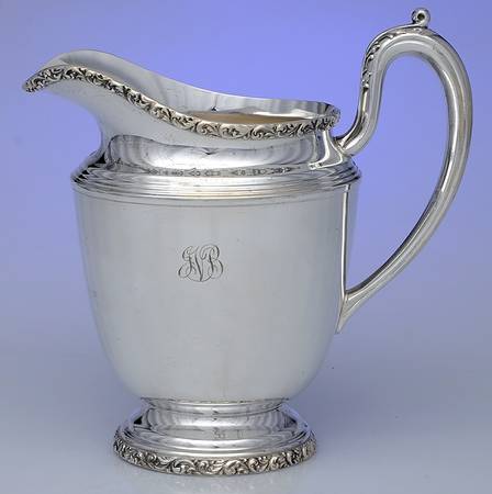 8111 (Silverplate, Hollowware) Silverplate Water Pitcher
