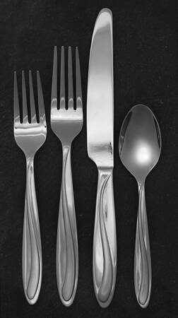 Chelsea Frost (Stainless) 4 Piece Place Setting