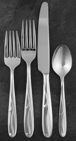 Cocoa Blossom (Stainless) 4 Piece Place Setting