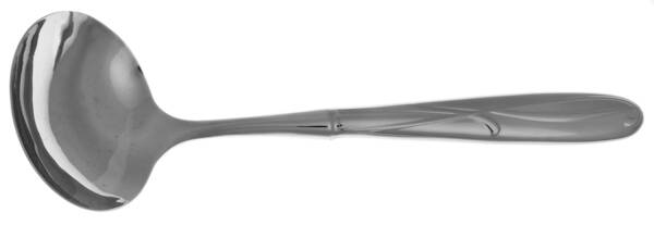 Cocoa Blossom (Stainless) Gravy Ladle with No Spout Stainless Bowl HC