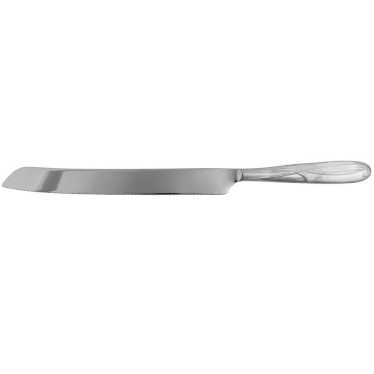 Cocoa Blossom (Stainless) Cake Knife with Stainless Blade
