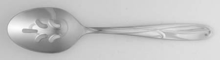 Cocoa Blossom (Stainless) Pierced Tablespoon (Serving Spoon)