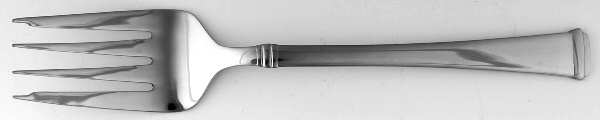 Harmony (Stainless) Large Solid Cold Meat Serving Fork