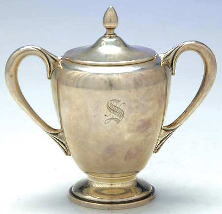 437 (Sterling, Hollowware) Sugar Bowl & Lid