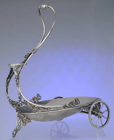 157 (Silverplate, Hollowware) Wine Butler