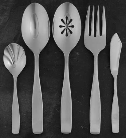 Satin Loft (Stainless) 5 Piece Hostess Set