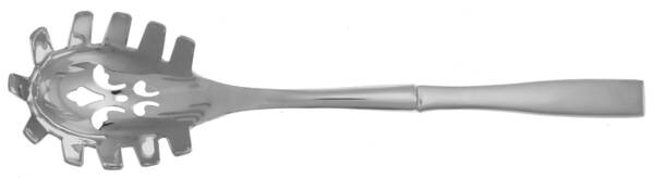 Satin Loft (Stainless) Pasta Server with Stainless Bowl HC