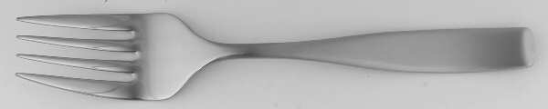 Satin Loft (Stainless) Medium Solid Cold Meat Serving Fork