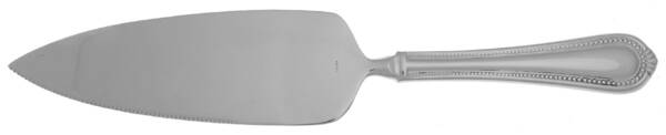 Regent Bead (Stainless) Pie Server with Serrated Stainless Blade HC