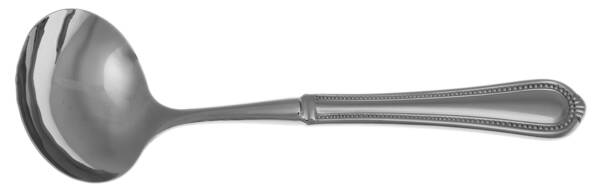 Regent Bead (Stainless) Gravy Ladle with No Spout Stainless Bowl HC