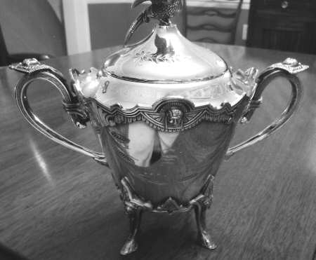 1880 (Silverplate, Hollowware) Sugar Bowl & Lid