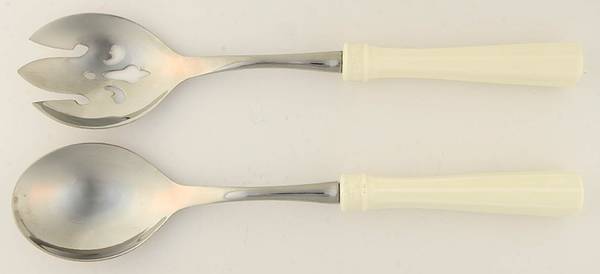 Countryside (Stainless) 2 Pc Salad Set with Stainless Bowl