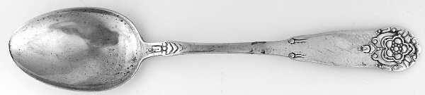 M1A9 (Sterling) Monogram European Place/Oval Soup Spoon
