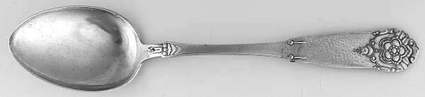 M1A9 (Sterling) Monogram European Place/Oval Soup Spoon