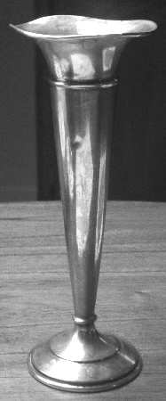 629 (Sterling, Hollowware) 9" Weighted Vase
