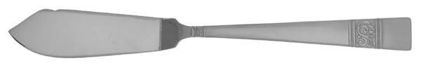 Parchment (Stainless) Flat Handle Master Butter Knife