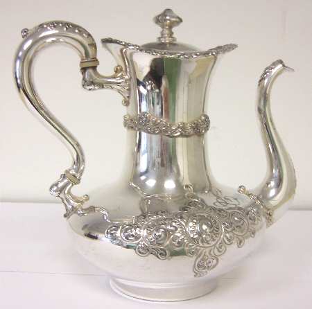 2014 (Silverplate, Hollowware) Silverplate Coffee Pot