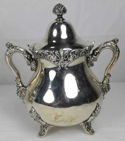 4018 (Silverplate, Hollowware) Sugar Bowl & Lid