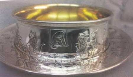 Children & Babyware (Sterling, Hollowware) 2 Piece Sterling Child Set (Bowl and Plate)