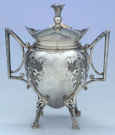 1884 (Silverplate, Hollowware) Sugar Bowl & Lid
