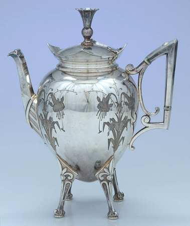 1884 (Silverplate, Hollowware) Teapot