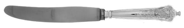Charlottenborg (Sterling) Modern Hollow Butter Spreader (Stainless)