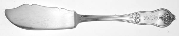 MUW4 (Coin) Flat Handle Master Butter Knife