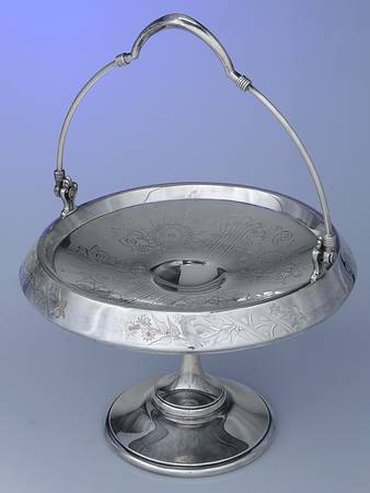 1818 (Silverplate, Hollowware) Bride's Basket W/No Glass Insert