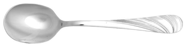 Swirl (Stainless) Round Bowl Soup Spoon (Cream Soup) HC