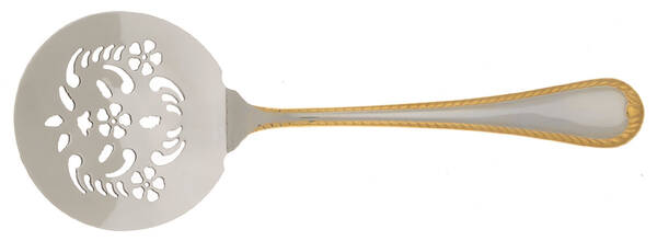 Cameo Gold (Stainless) Tomato Server W/Stainless Bowl HC