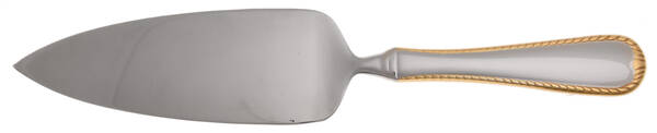 Cameo Gold (Stainless) Pie Server with Serrated Stainless Blade HC
