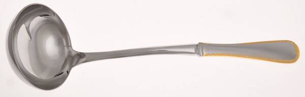 Cameo Gold (Stainless) Soup Ladle with Stainless Bowl HC