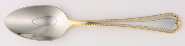 Cameo Gold (Stainless) Place/Oval Soup Spoon