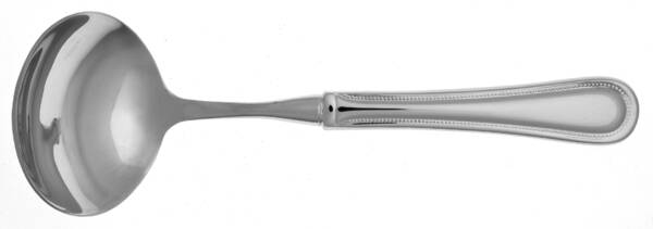 Pearls (Stainless) Gravy Ladle with No Spout Stainless Bowl HC