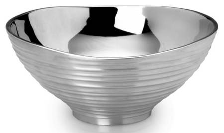 Swirl (Aluminum, Hollowware) 11" Round Bowl
