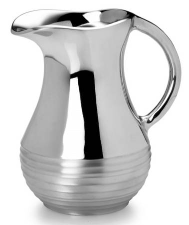 Swirl (Aluminum, Hollowware) Pitcher Water