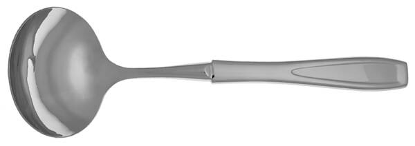 Natasha (Stainless) Gravy Ladle with No Spout Stainless Bowl HC