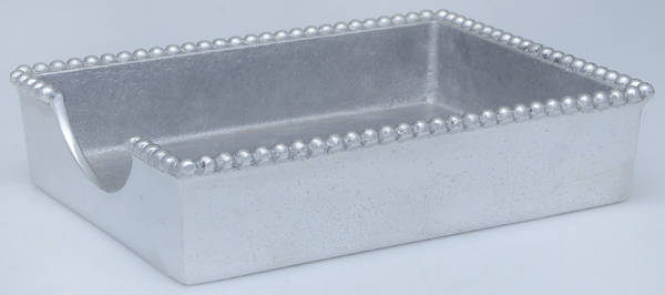 String of Pearls (Aluminum, Hollowware) Note Paper Holder