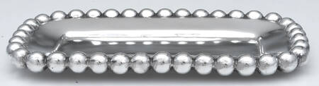 String of Pearls (Aluminum, Hollowware) 1/4 Pound Butter No Lid