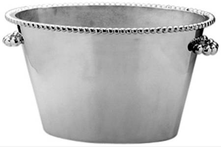 String of Pearls (Aluminum, Hollowware) Ice Bucket
