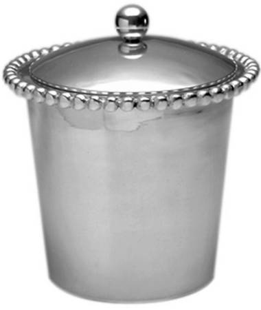 String of Pearls (Aluminum, Hollowware) Ice Bucket & Lid