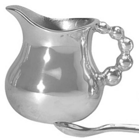 String of Pearls (Aluminum, Hollowware) Creamer