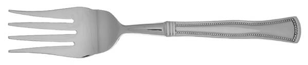 Chadwick Bead (Stainless) Cold Meat Fork Large, Stainless Tines HC