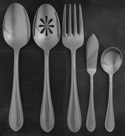Daphney (Stainless) 5 Piece Hostess Set