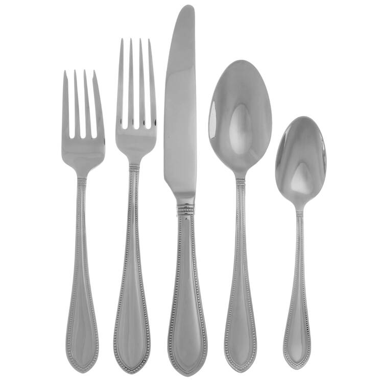 Daphney (Stainless) 5 Piece Place Setting