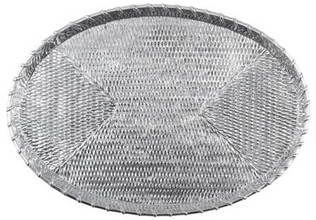 Farmer's Market (Aluminum, Hollowware) 16" Oval Tray