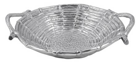 Farmer's Market (Aluminum, Hollowware) 10" Round Handled Bowl